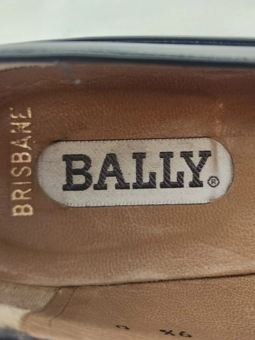 Bally men's loafers 9.5 black tassel Brisbane Italy